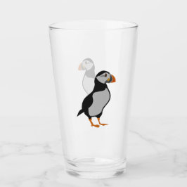 Atlantic Puffin Stehend Glas