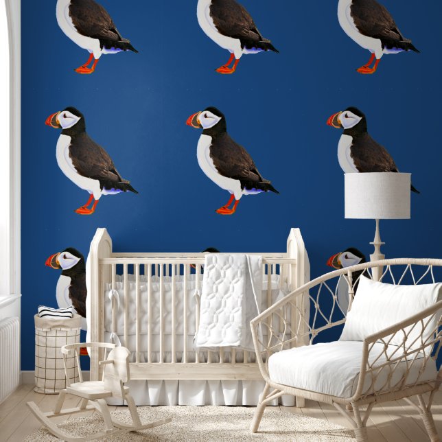 Atlantic Puffin Tapete (Kinder)