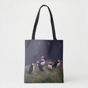 Atlantic Puffins Tote Bag Tasche