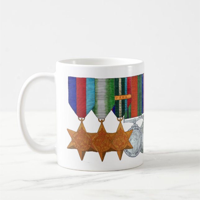 Atlantic Star Pacific Star mit Birma klassierter T Kaffeetasse (Links)