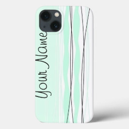 Atlantic Stripe 'Name' Vertikales iPad Mini-Gehäus Case-Mate iPhone Hülle