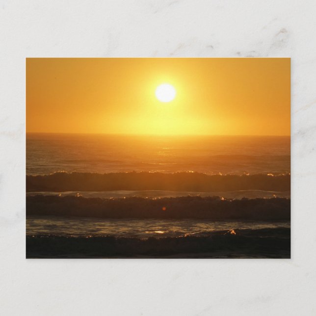 Atlantic Sunrise Postkarte (Vorderseite)