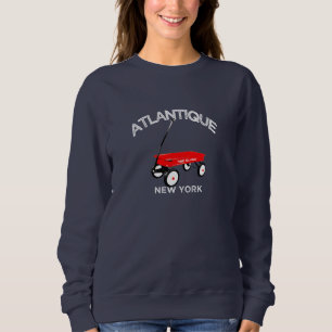 Atlantique Fire Island New York Rote Wagon Beach Sweatshirt