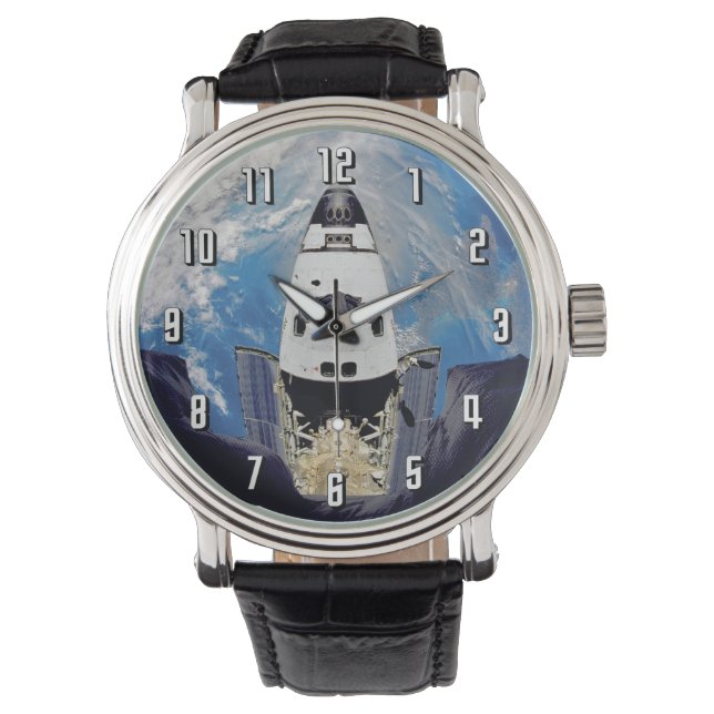 Atlantis Earth Orbit Armbanduhr (Vorderseite)