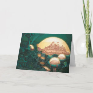 Atlantis-Gruß-Karte Karte