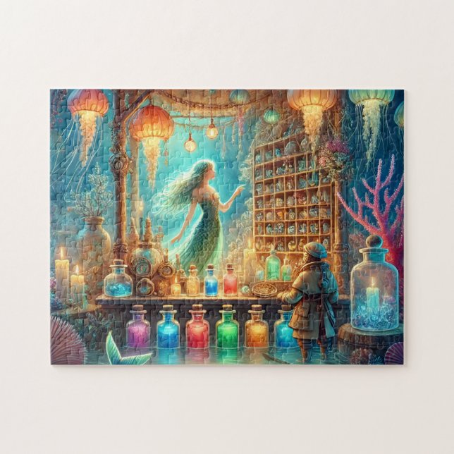 Atlantis Mermaid Market Underwater Potion Shop (Horizontal)