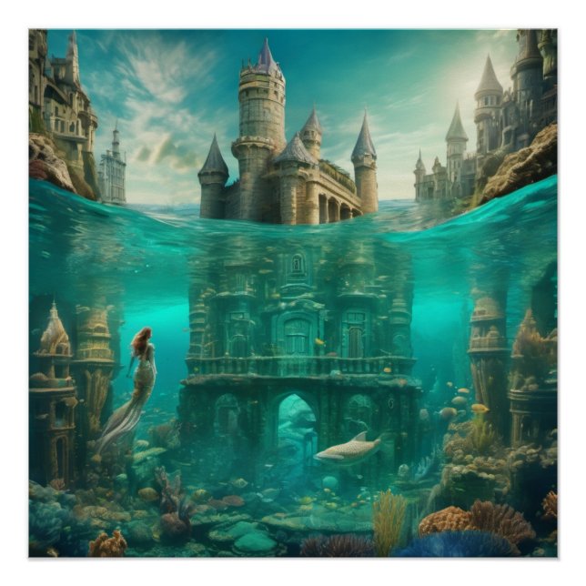 Atlantis Poster (Vorderseite)