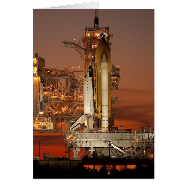 Atlantis Space Shuttle-Start der NASA (Vorne)