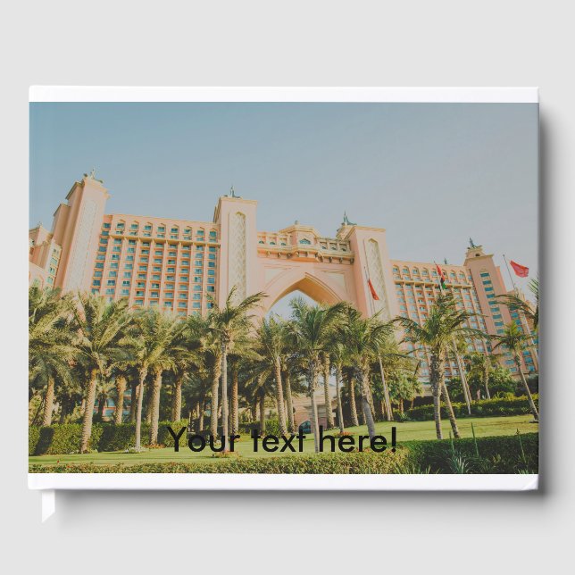 Atlantis The Palm, Abu Dhabi Gästebuch (Vorderseite)