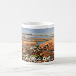 Atlantische Meeresküste Personalisieren Kaffeetasse