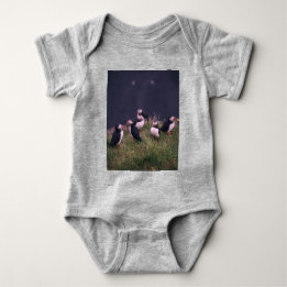 Atlantische Puffen Baby Strampler