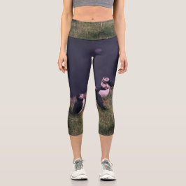 Atlantische Puffen Capri Leggings