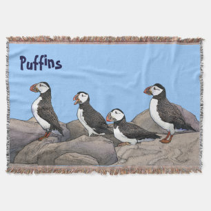 Atlantische Puffen Decke