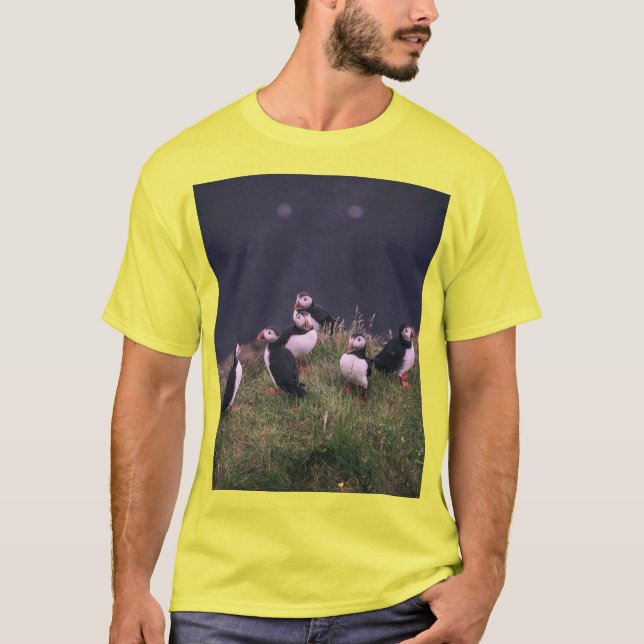 Atlantische Puffen T-Shirt (Vorderseite)