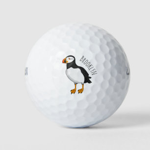 Atlantische Puffsillustrierung Golfball