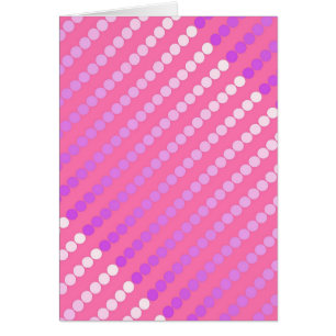 Atlantische Punkte - rosa und orchid