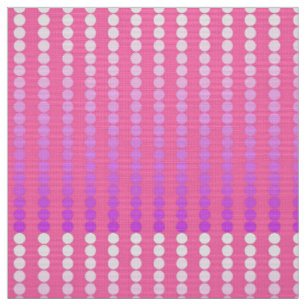 Atlantische Punkte - rosa und orchid Stoff