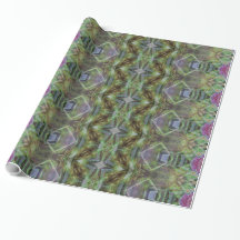 Atlantischer Garten Geschenkpapier