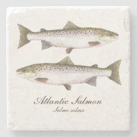 Atlantischer Lachs-Untersetzer