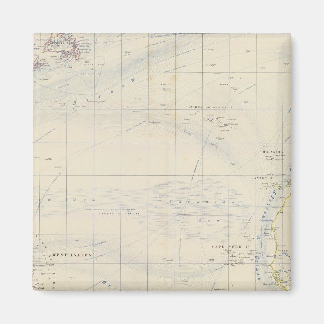 Atlantischer Ozean Magnet (Vorne)