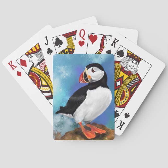 Atlantischer Poker Spielkarten (Rückseite)