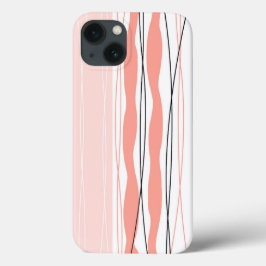 Atlantischer Stripe Pink vertikaler iPad-Fall Case-Mate iPhone Hülle