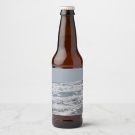 Atlantisches Flaschenetikett Bierflaschenetikett