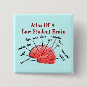 Atlas des Jurastudent-Gehirns Button