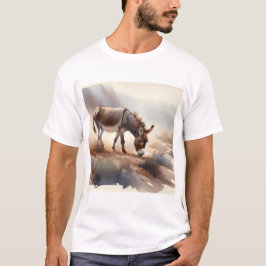 Atlas Donkey AREF409 - Watercolor T-Shirt