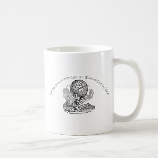 Atlas gezuckt/Schulden-Zitat Kaffeetasse