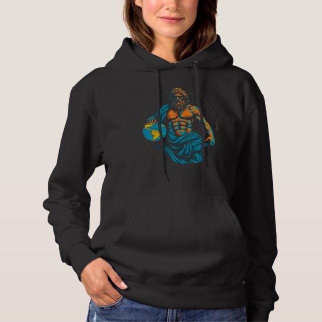 Atlas Greek Mythology Hoodie (Vorderseite)
