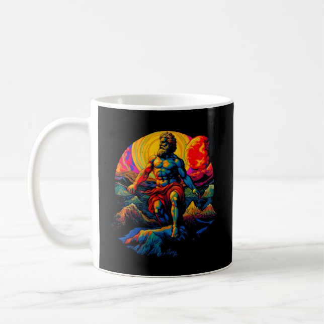 Atlas Griechischer Titan Kaffeetasse (Links)
