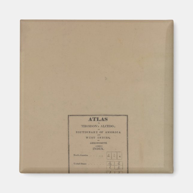 Atlas-Index Magnet (Vorne)