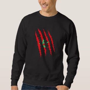 Atlas Lion Scratch für Männer und Frauen Sweatshirt