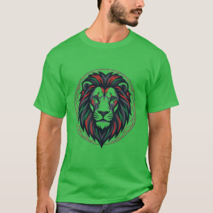 Atlas Lion T-Shirt T-shirt à tête de lion maroca
