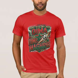 Atlas Lions Dima Maghrib Maroc T-shirt de fan de f