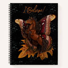 Atlas Moth Fairy Horse Sketchbook Carnet