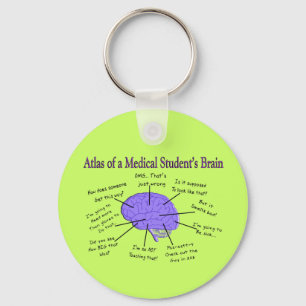 Atlas of a Medical Student's Brain #2 Schlüsselanhänger