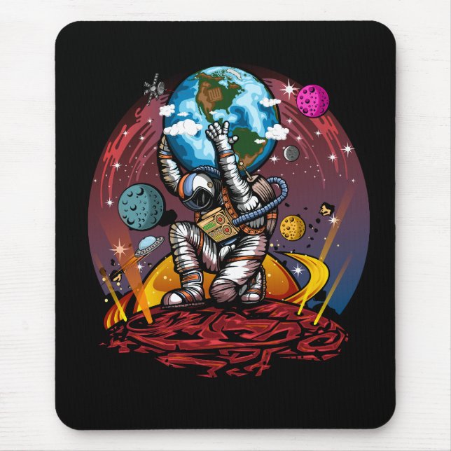 Atlas Space Man Mousepad (Vorne)