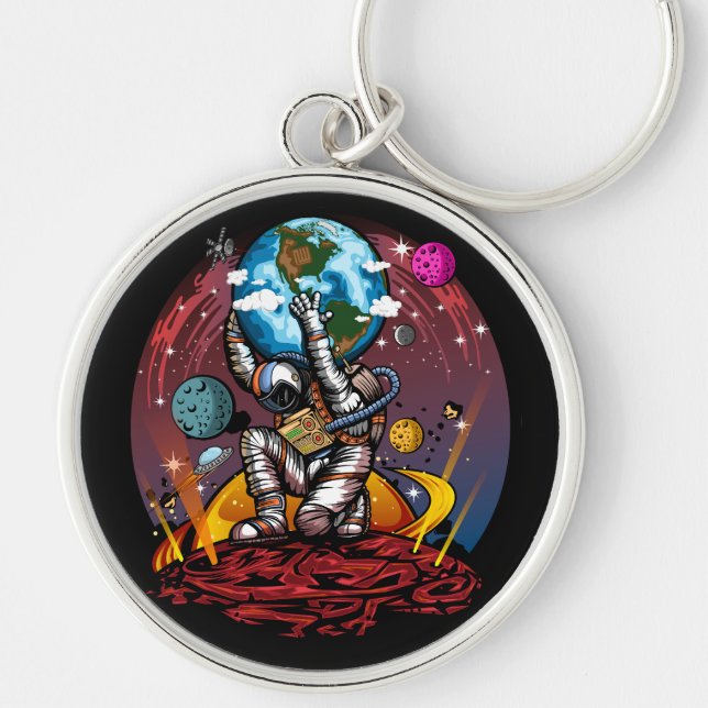 Atlas Space Man Schlüsselanhänger (Vorne)
