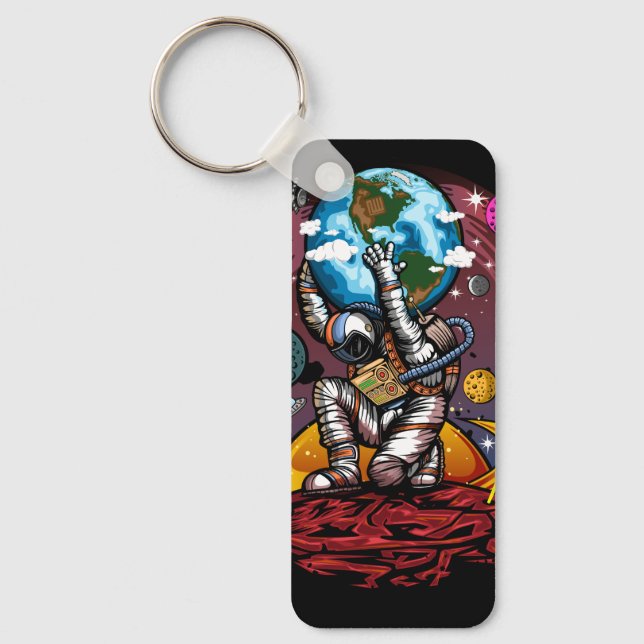 Atlas Space Man Schlüsselanhänger (Vorderseite)