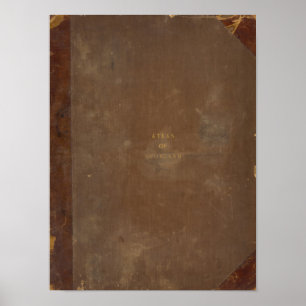 Atlas von Schottland Poster