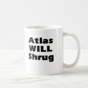 Atlas willshrug kaffeetasse