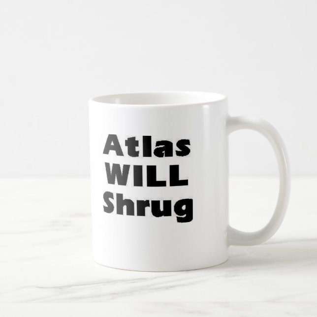 Atlas willshrug kaffeetasse (Rechts)