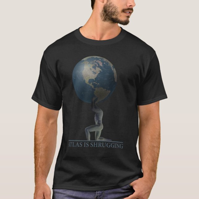 Atlas zuckt T-Shirt (Vorderseite)