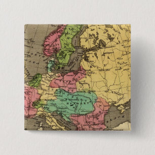 Atlaskarte Europa Hand Button