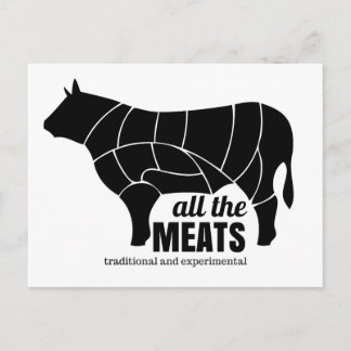 ATM - Carte postale Badge Beefy