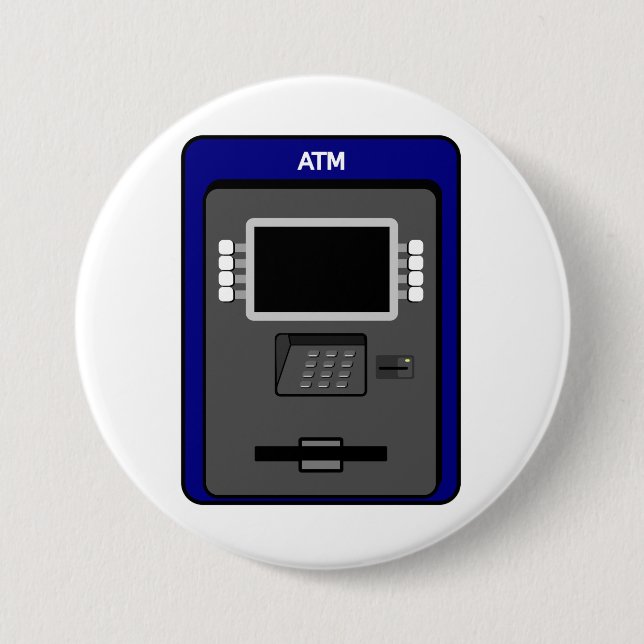 ATM-Maschinen-Knopf Button (Vorderseite)