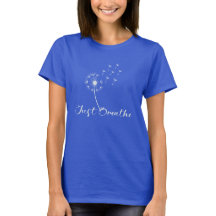 Atme einfach Löwenzahn-T-Shirt – Ruhig & Besonnen