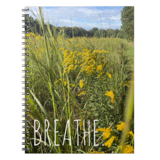 Atme Gelbes Wildblumen-Wiesen-Notizbuch Notizblock
